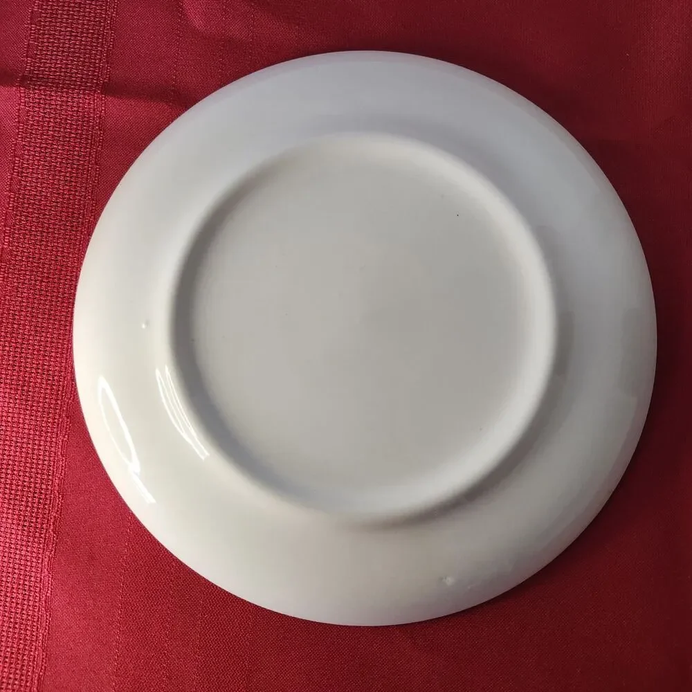 Vintage Figgjo MANGE TAKK Norwegian Rosemaling Folk Art 7” Plate - 1967 to 1972